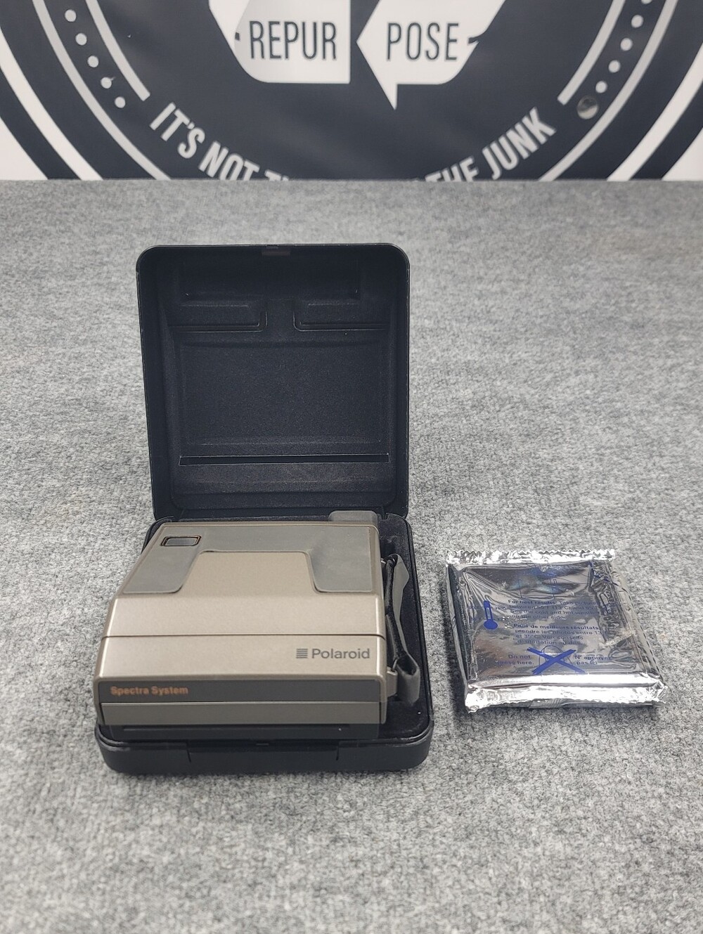 Vintage Polaroid Spectra System Instant Camera W/ Film